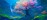 Abstract digital artwork of a vivid flowering tree in a deep blue landscape, used to illustrate Hestia's brand identity work by Sunlight Creations