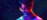 Abstract digital artwork of a glowing human figure fractured by vivid neon light against a dark background, illustrating Hestia brand and content work by Sunlight Creations