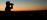 Man Watching Sunrise Countryside Hero