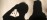 Shadow of practitioner in a slow breathing movement