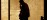 Practitioner silhouette moving through an outdoor garden