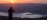 Silhouette Figure Coastal Cliff Dawn Hero